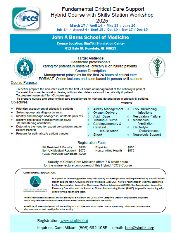 2025 FCCS Flyer