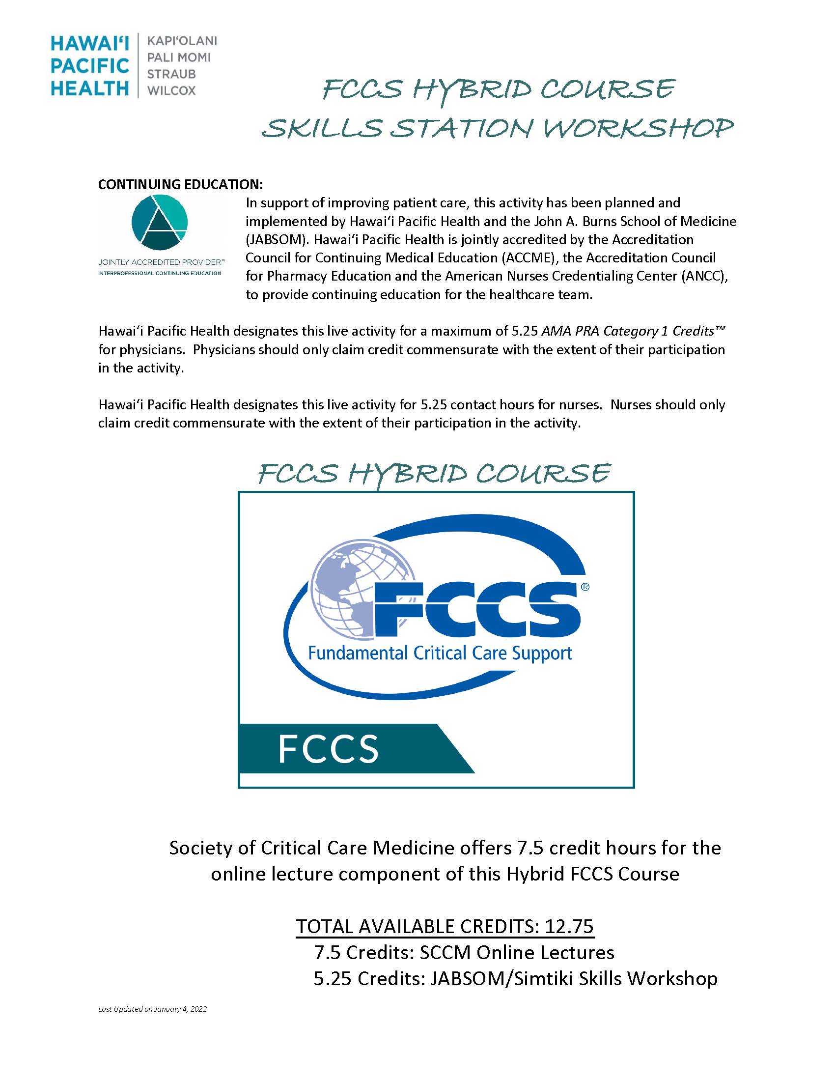 FCCS Hybrid Flyer